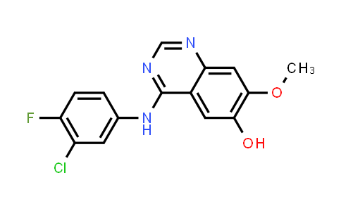 4-(3-氯-4-氟苯氨基)-7-甲氧基喹唑啉-6-醇