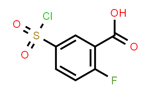 5-(Chlorosulphonyl)-2-fluorobenzoic acid