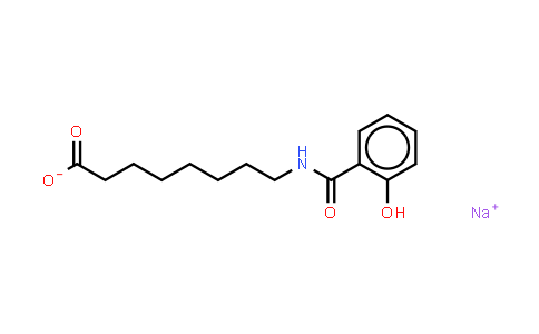 sodium,8-[(2-hydroxybenzoyl)amino]octanoate