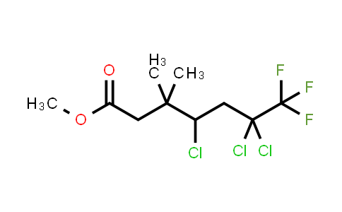 3,3-二甲基-4,6,6-三氯-7,7,7-三氟庚酸酯