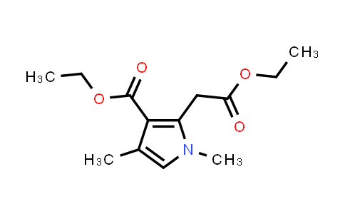 ethyl 3-(ethoxycarbonyl)-1,4-dimethyl-1H-pyrrole-2-acetate