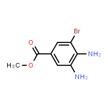 3,4-二氨基-5-溴苯甲酸甲酯