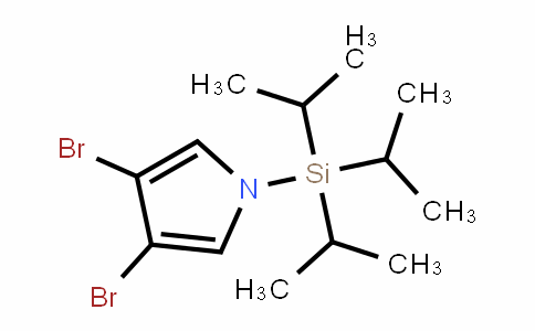 3,4-dibromo-1-(triisopropylsilyl)-1H-pyrrole