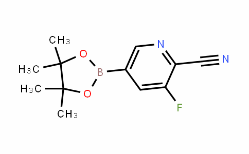3-fluoro-5-(4,4,5,5-tetramethyl-1,3,2-dioxaborolan-2-yl)picolinonitrile