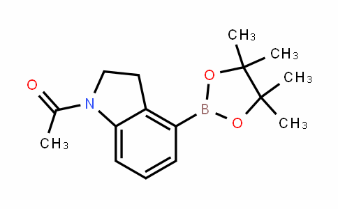 1-(4-(4,4,5,5-tetramethyl-1,3,2-dioxaborolan-2-yl)indolin-1-yl)ethanone