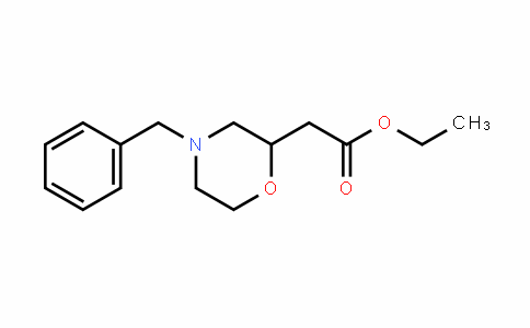 ethyl 2-(4-benzylmorpholin-2-yl)acetate
