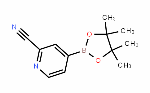 4-(4,4,5,5-Tetramethyl-1,3,2-dioxaborolan-2-yl)picolinonitrile