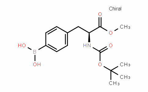 (S)-4-(2-(tert-butoxycarbonylamino)-3-methoxy-3-oxopropyl)phenylboronic acid