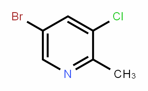 5-bromo-3-chloro-2-methylpyridine