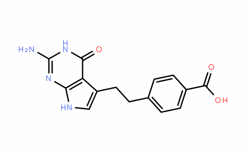 4-(2-(2-Amino-4-oxo-4,7-dihydro-3H-pyrrolo(2,3-d)pyrimidin-5-yl)ethyl)benzoic acid