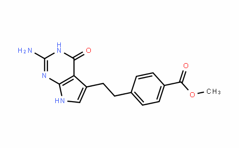 Benzoic acid, 4-[2-(2-aMino-4,7-dihydro-4-oxo-3H-pyrrolo[2,3-d]pyriMidin-5-yl)ethyl]-, Methyl ester