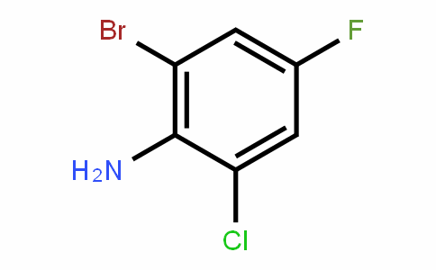 2-溴-6-氯-4-氟苯胺