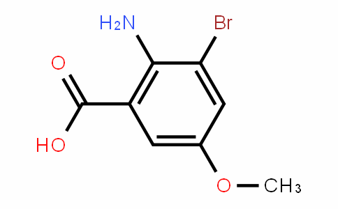 2-Amino-3-bromo-5-methoxybenzoic acid