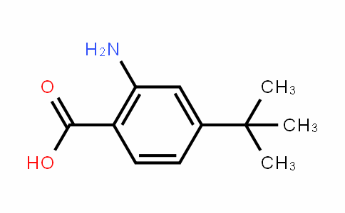 2-氨基-4-(1,1-二甲基乙基)-苯甲酸