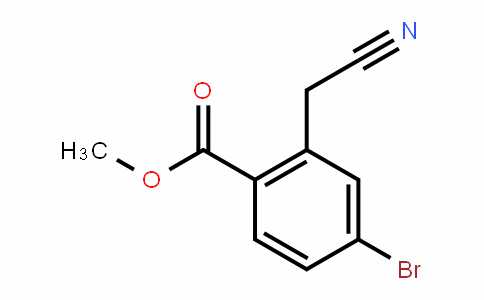 4-Bromo-2-cyanomethylbenzoic acid methyl ester