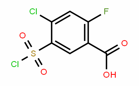 4-氯-5-氯磺酰基-2-氟苯甲酸