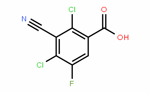 2,4-Dichloro-3-cyano-5-fluorobenzoic acid