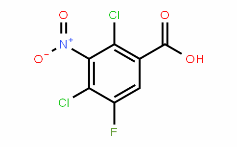 2,4-二氯-3-硝基-5-氟苯甲酸