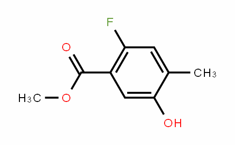 Methyl 2-fluoro-5-hydroxy-4-methylbenzoate