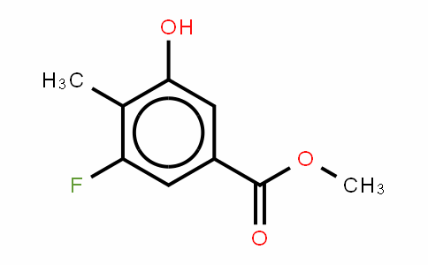 methyl 3-fluoro-5-hydroxy-4-methylbenzote