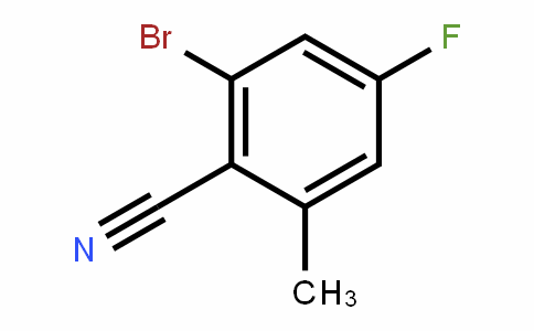 2-Bromo-4-fluoro-6-methylbenzonitrile