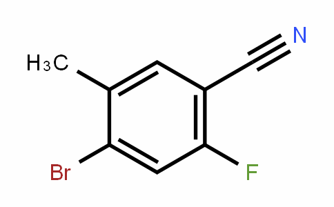 4-Bromo-2-fluoro-5-methylbenzonitrile
