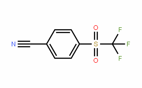 4-(Trifluoromethanesulfonyl)benzonitrile