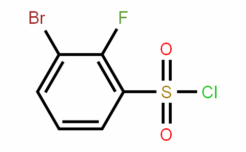 3-Bromo-2-fluorobenzenesulfonylchloride