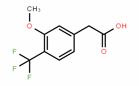 3-Methoxy-4-(trifluoromethyl)phenylacetic acid