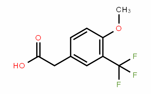 4-Methoxy-3-(trifluoromethyl)phenylacetic acid