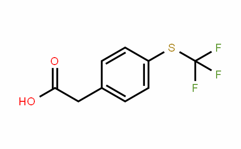 4-(Trifluoromethylthio)phenylacetic Acid