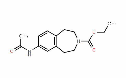 乙基7-乙酰胺基-1,2,4,5-四氢-3H-3-苯并吖庚因-3-羧酸乙酯