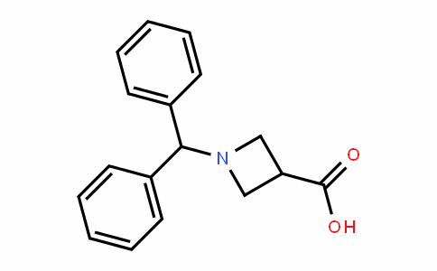 1-二苯甲基氮杂环丁烷-3-甲酸