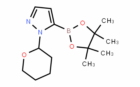 1-(tetrahydro-2H-pyran-2-yl)-5-(4,4,5,5-tetramethyl-1,3,2-dioxaborolan-2-yl)-1H-pyrazole