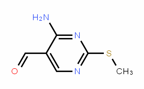 4-amino-2-(methylthio)pyrimidine-5-carbaldehyde