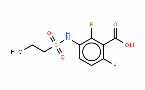 2.6-difluoro-3-(propylsulfonamido)benzoic acid