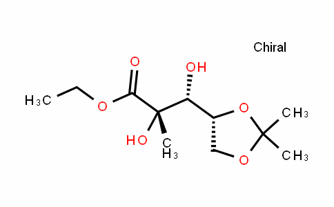 D-​Arabinonic acid, 2-C-methyl-​4,5-O-(1-​methylethylidene)-, ethyl ester