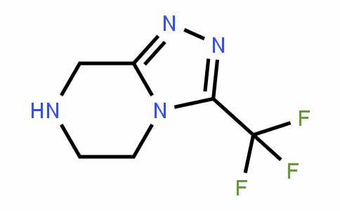 3-(三氟甲基)-5,6,7,8-四氢-[1,2,4]三唑并[4,3-a]吡嗪盐酸盐