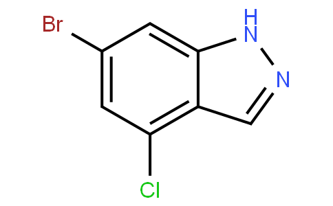 6-溴-4-氯吲唑