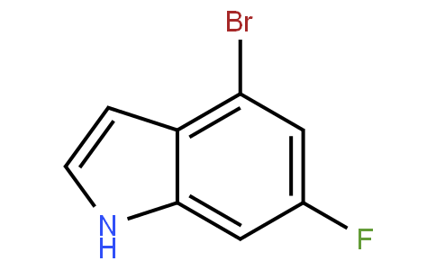 4-溴-6-氟吲哚