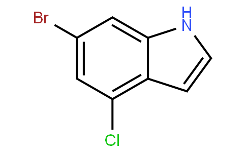 4-氯-6-溴吲哚