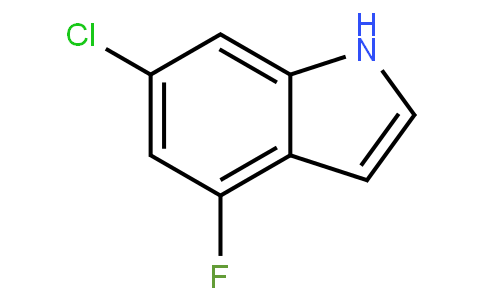 6-Chloro-4-fluoro indole