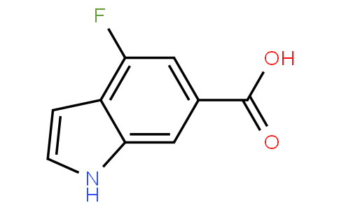 4-Fluoro-6-indole carboxylic acid