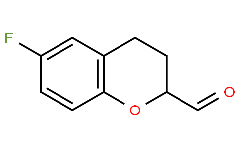 rac 6-Fluoro-3,4-dihydro-2H-1-benzopyran- 2-carboxaldehyde