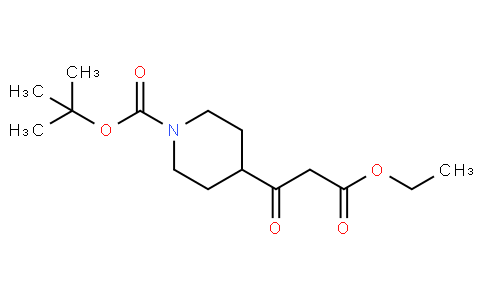 N-BOC-4-(2-乙氧羰基乙酰基)哌啶