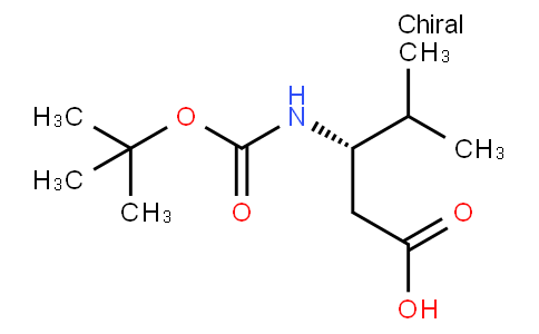 (s)-3-(boc-amino)-4-methylpentanoic acid