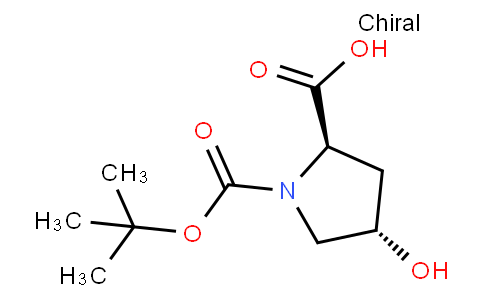(2R.4S)-1-[(叔丁氧基)羰基]-4-羟基吡咯烷-2-羧酸