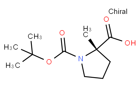 (2S)-1-[(叔丁氧基)羰基]-2-甲基吡咯烷-2-羧酸