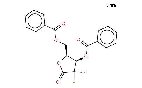 2-脱氧-2.2-二氟戊呋喃糖-1-酮3.5-二安息香酸盐