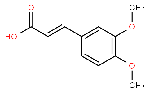 反式-3,4-二甲氧基肉桂酸